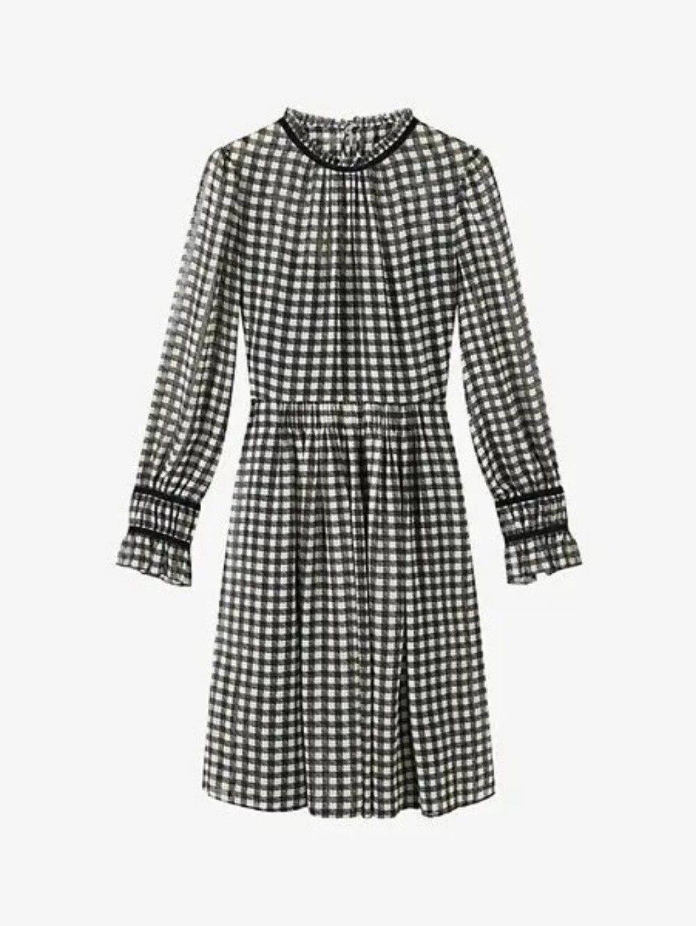 LK Bennett | Verity gingham-pattern woven mini dress